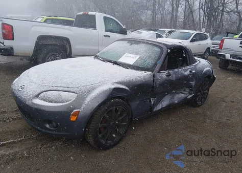 2006 Mazda Mx-5 Sport z USA, uszkodzony, nr VIN JM1NC25FX60112528